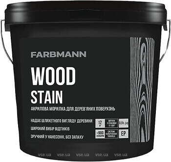 Фото Farbmann Wood Stain база EP 0.9 л