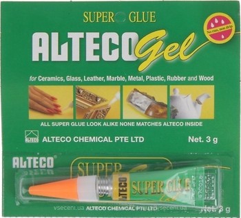Фото Alteco Super Glue Gel 3 г