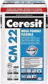 Фото Ceresit CM-22 Mega Format Flexible 25 кг