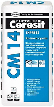 Фото Ceresit CM 14 Express 25 кг