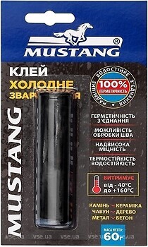 Фото Mustang Холодне зварювання MG11 60 г