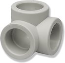 Фото Ekoplastik Трійник 25x25x25 мм (SKOT025XXX)