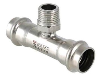 Фото Valtec Трійник 22 мм x 3/4