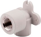 Фото Ekoplastik Кут з кріпленням 25 мм x 3/4