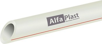 Фото Alfa-Plast Труба поліпропіленова 50 мм PN20 8.3 мм 4 м