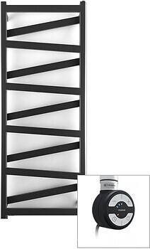 Фото Terma Vipera Moa Е 500x990 Black Mat