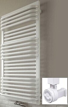 Фото Terma Poc 2 Е Moa 500x1400 White RAL 9016 (WLZUL140050)