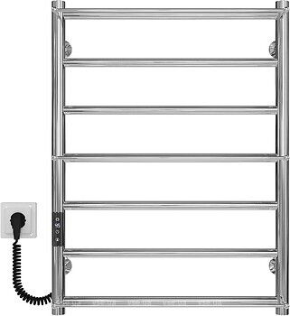 Фото Deffi Ladder Е 500x700/7 лівий хром (C.LK.70.50.7.E.C.L.1)