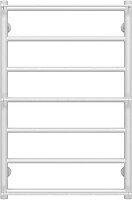 Фото Deffi Ladder 500x800/7 нижнє білий (C.LK.80.50.7.W.A)