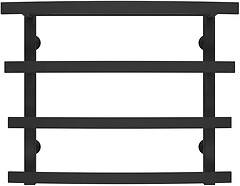 Фото Deffi Lotos 400x500/4 нижнє чорний (A.LO.50.40.4.B.A)