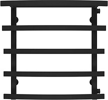 Фото Deffi Lotos 500x600/5 боковое правое черный (A.LO.60.50.5.B.C)