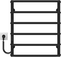 Фото Deffi Стандарт Е 500x600/6 лівий чорний (D.SS.60.50.6.E.B.L.3)