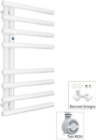 Фото Instal Projekt Metrico 840x500 White Matte MOA + вентиль Integra