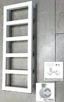 Фото Instal Projekt Nari 720x250 White Matte MOA + вентиль Integra