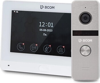 Фото BCOM BD-760FHD/T + BT-400FHD Silver White