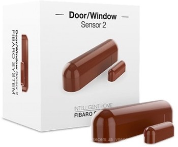 Фото Fibaro Door/Window Sensor Z-Wave Medium Brown (FGDW-002-6)