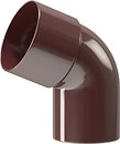 Фото Profil Коліно одномуфтове 130/100 60° 100 мм коричневий
