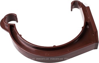 Фото Profil Тримач жолоба 130/100 ПВХ коричневий