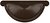 Фото Акведук Заглушка внешняя универсальная с уплотнителем 125/87 125 мм темно-коричневый