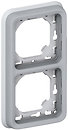 Фото Legrand Рамка Plexo (069685) двопостова з супортом