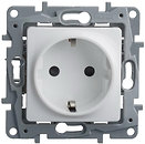 Фото Legrand Розетка Etika (672224) с винтовыми клеммами