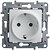 Фото Legrand Розетка Etika (672224) с винтовыми клеммами