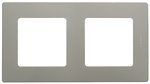 Фото Legrand Рамка Etika (672522) двухпостовая