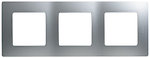 Фото Legrand Рамка Etika (672553) трехпостовая