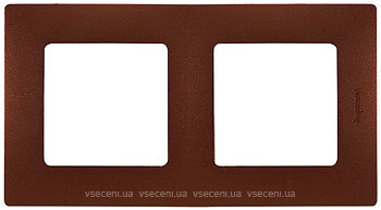 Фото Legrand Рамка Etika (672572) двухпостовая
