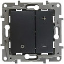 Фото Legrand Диммер Etika (672618) 400 Вт кнопочный