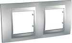 Фото Schneider Рамка Unica MGU6.004.30 двопостова горизонтальна