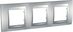 Фото Schneider Рамка Unica MGU6.006.30 трьохпостова горизонтальна