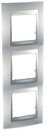 Фото Schneider Рамка Unica MGU6.006V.30 трьохпостова вертикальна