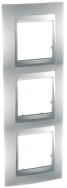 Фото Schneider Рамка Unica MGU6.006V.30 трьохпостова вертикальна