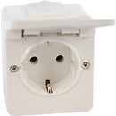Фото Hager Розетка Hermetica 16000302 з кришкою