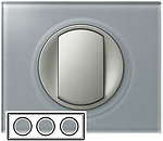 Фото Legrand Рамка Celiane (69343) трьохпостова