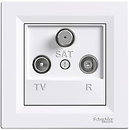 Фото Schneider Розетка Asfora EPH3500221 TV-R-SAT