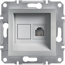 Фото Schneider Розетка Asfora EPH4100161 телефонна