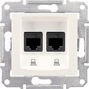 Фото Schneider Розетка Sedna SDN4400123 комп'ютерна