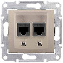 Фото Schneider Розетка Sedna SDN4800168 комп'ютерна