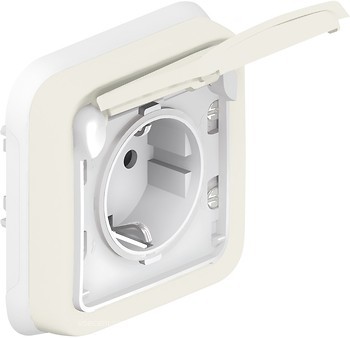 Фото Legrand Розетка Plexo (069869) з кришкою