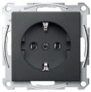 Фото Schneider Розетка Merten System M MTN2301-0414 з заземленням