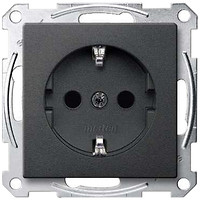 Фото Schneider Розетка Merten System M MTN2300-0414 з заземленням