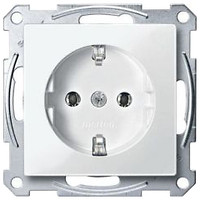 Фото Schneider Розетка Merten System M MTN2300-0319 с заземлением