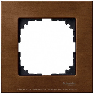 Фото Schneider Рамка Merten M-Elegance MTN4051-3472 однопостовая