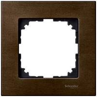 Фото Schneider Рамка Merten M-Elegance MTN4051-3473 однопостова