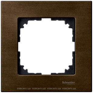 Фото Schneider Рамка Merten M-Elegance MTN4051-3473 однопостова