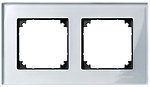 Фото Schneider Рамка Merten M-Elegance MTN4020-3260 двопостова