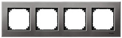 Фото Schneider Рамка Merten M-Elegance MTN403414 чотирьохпостова
