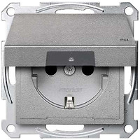 Фото Schneider Розетка Merten System M MTN2314-0460 з кришкою